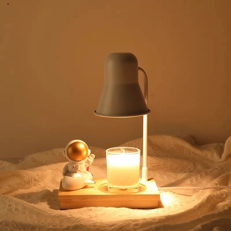Toy Factory Custom PVC Astronaut Figurine + Incense Melt Wax Lamp